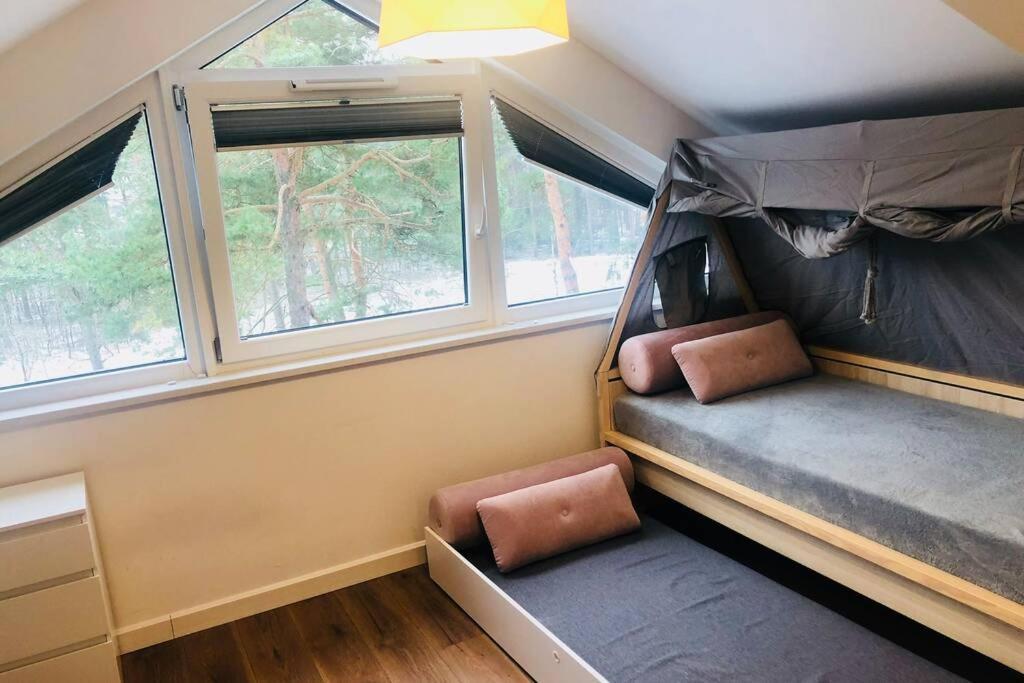 Apartamento Dwupoziomowy Apartament Nad Jeziorem W Lesie Augustów Exterior foto